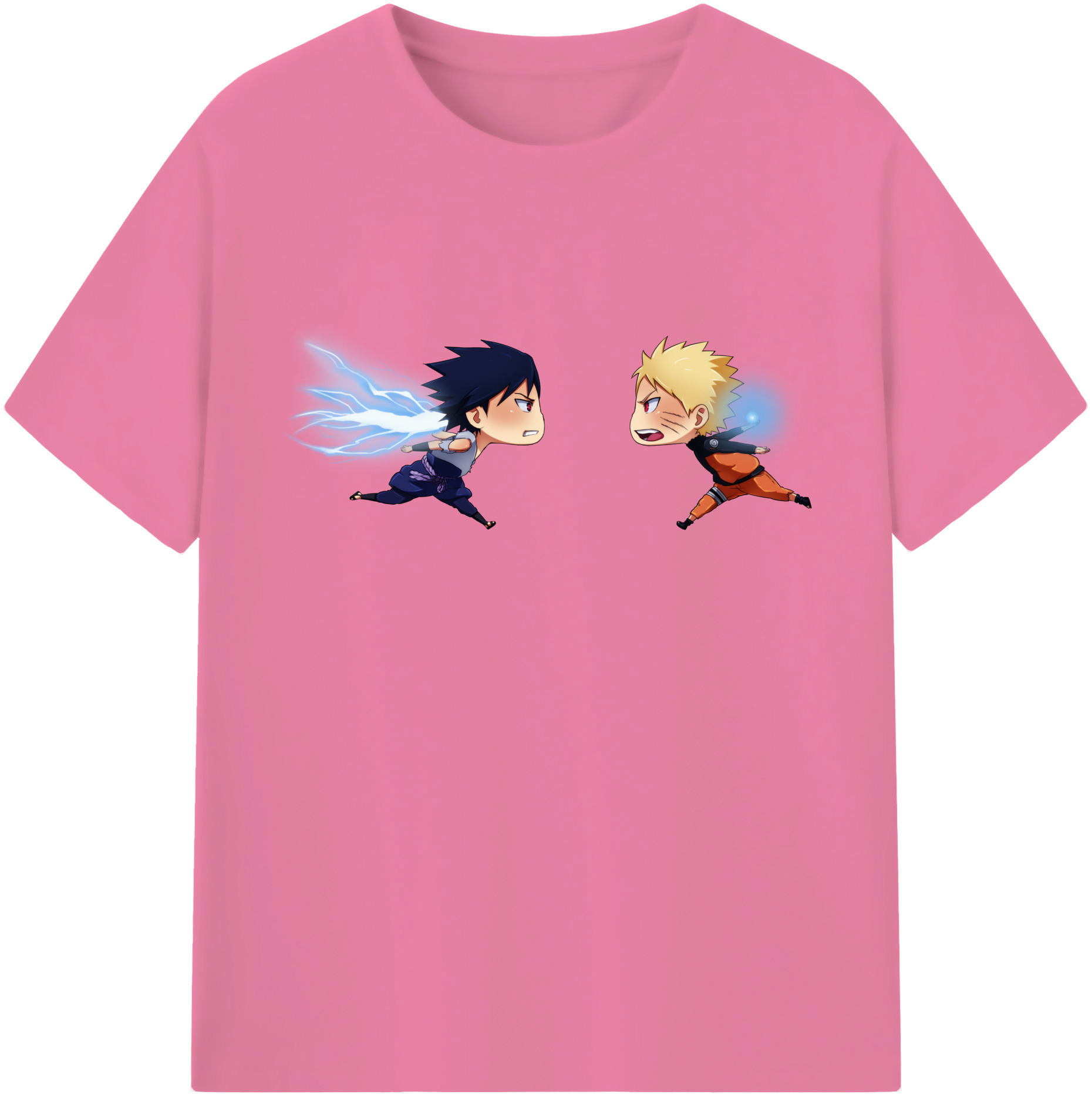 （画像用） NARUTO -ナルト- うずまき ナルト Uzumaki Naruto 綿100％半袖Tシャツ（フロントプリント）